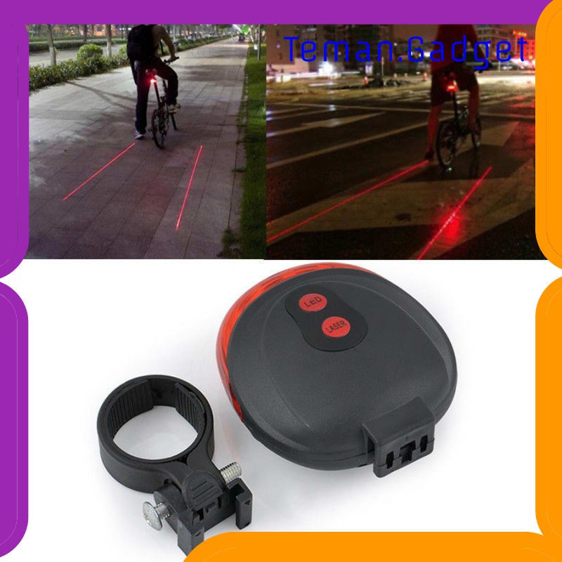 TG-IB360 TAFFLED BICYCLE LASER STROBE TAILLIGHT 5 LED / LAMPU LED SEPEDA SL-116