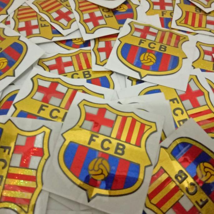 

] STIKER CUTTING GLITTER BARCA