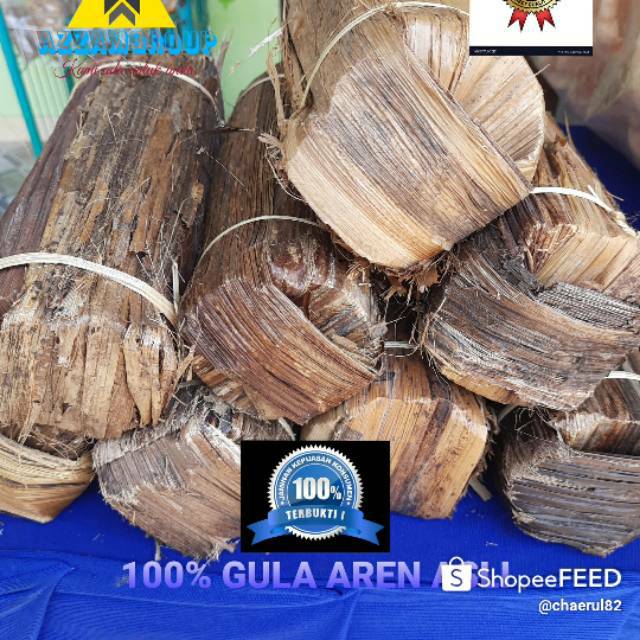 GULA AREN/POHON ENAU  1Kg ASLI%dari BOGOR