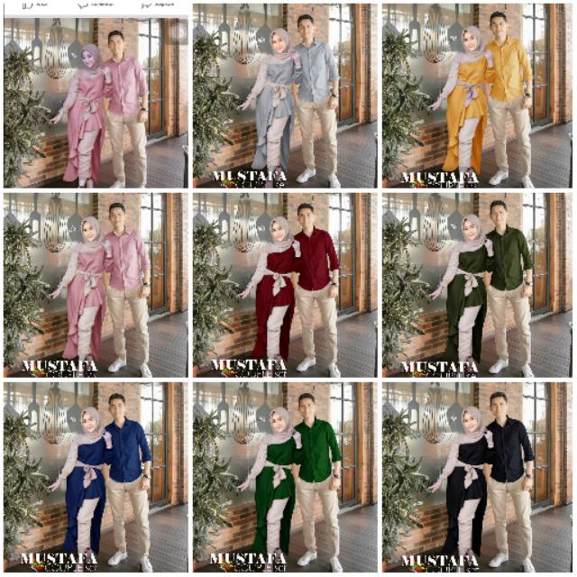 CP MUSTAFA couple gamis bellaluna