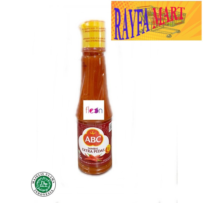 

ABC Sambal Extra Pedas Botol 135 ml