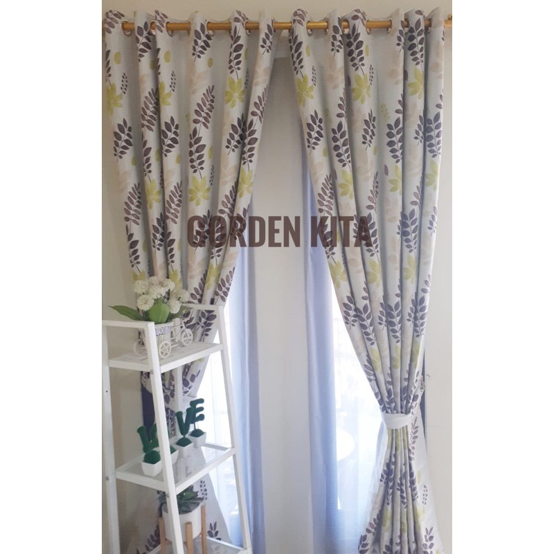 Gordyn Blackout Paula / gorden cantik unik 99% Blackout ga terawang