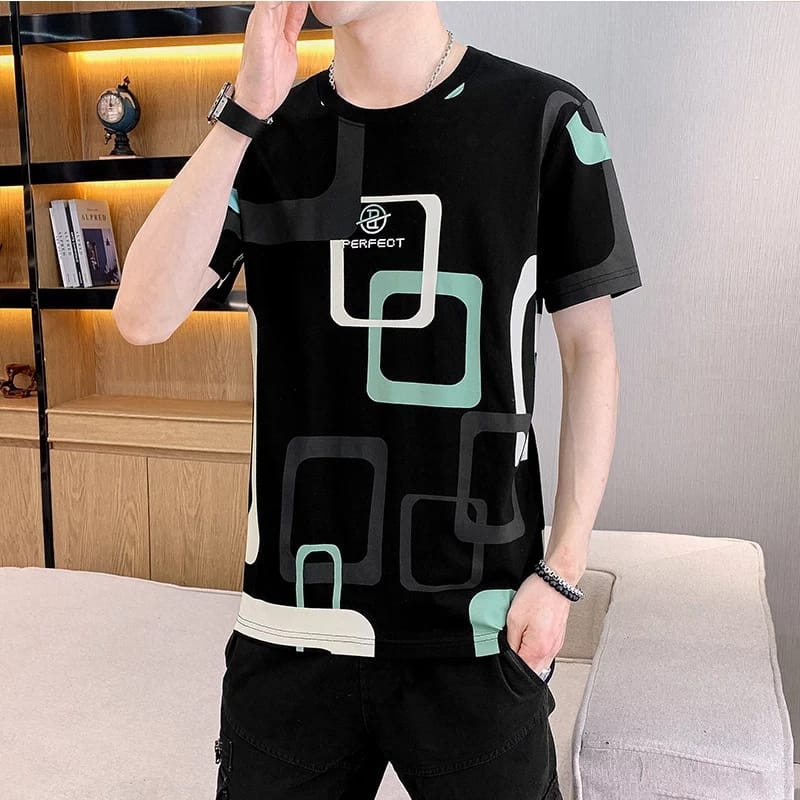 Baju Kaos Pria Distro Lengan Pendek Kayser Square Terlaris T-Shirt
