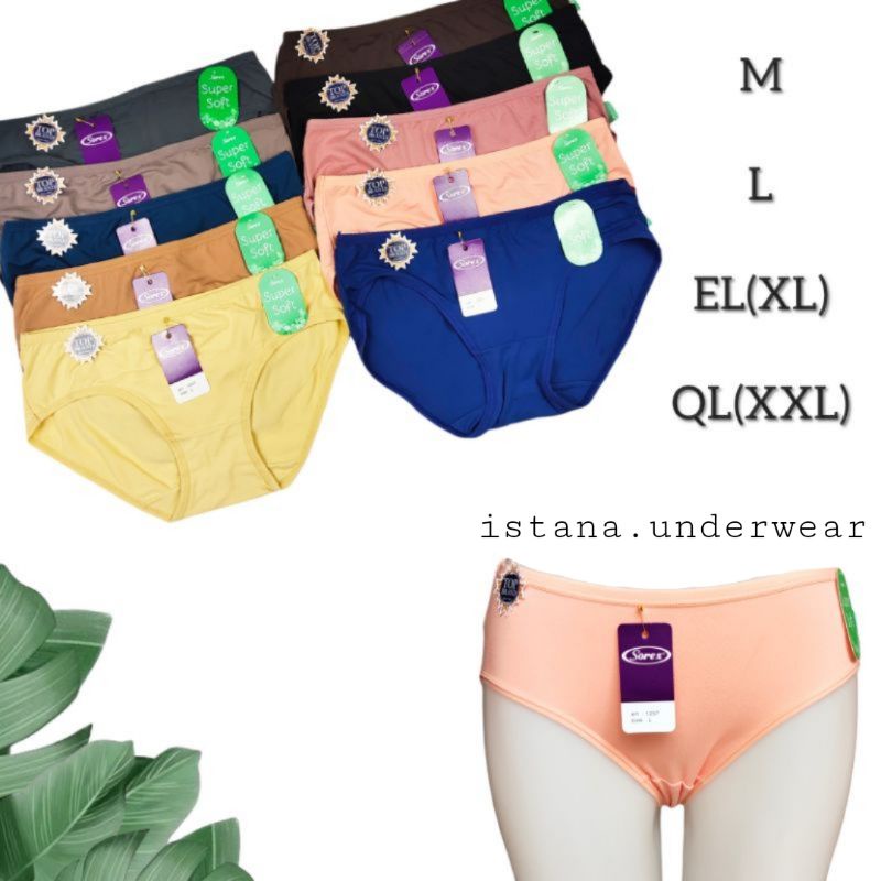 Cd Celana Dalam Sorex Mini 1257 Super Soft | Panty Wanita cantik best seller shap up