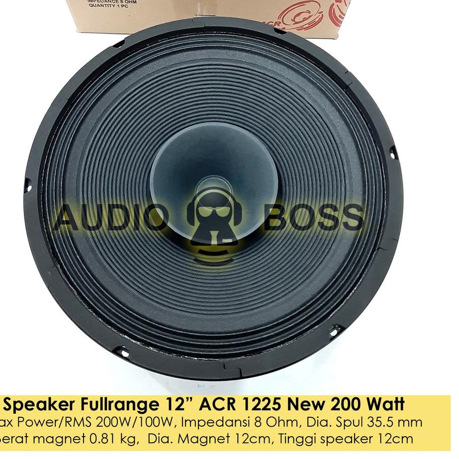 Miliki - Speaker ACR Full Range 12 inch ACR 12 1225  ..