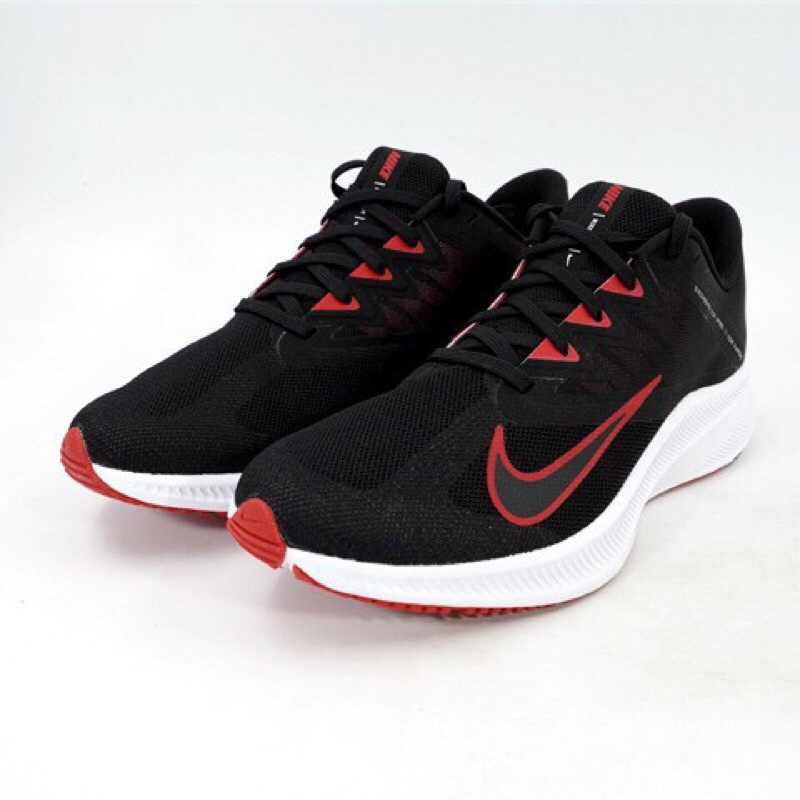 Sepatu Running/Lari Nike Quest 3 Black University Red