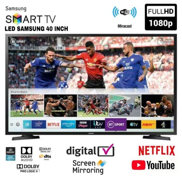 TV SAMSUNG LED TV 40 inch 40J5250 SMART TV DIGITAL FULL HD-RESMI SAMSUNG ORGINAL