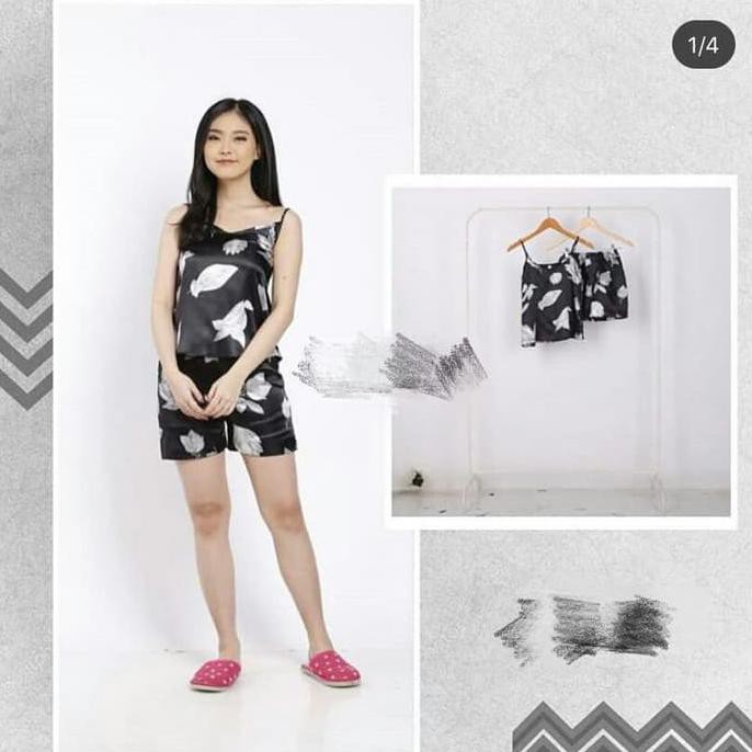 BAJU TIDUR SEXY CELANA PENDEK HOT PANT PIYAMA WANITA