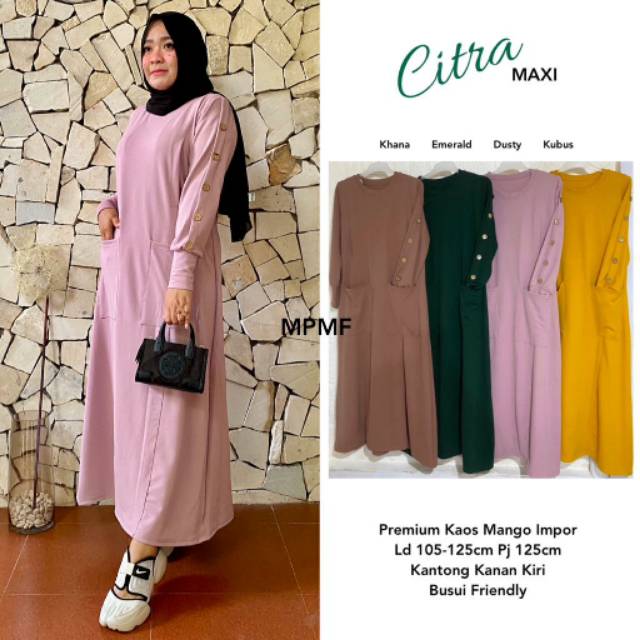 Gamis Citra Maxi//New Collection