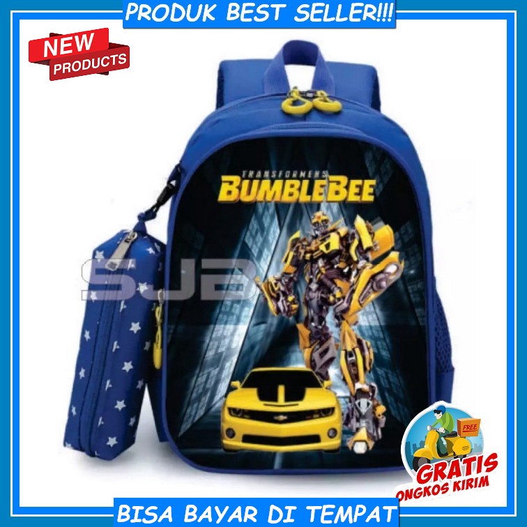 Tas Anak Sekolah Simple Sd Dan Tk Laki Laki Garsel Fkt 5929 Paket Gendong Ransel Perempuan Punggung 