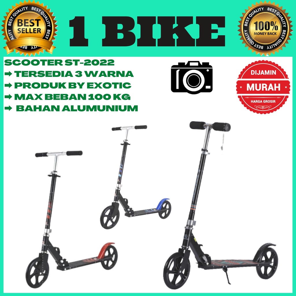 SKUTER EXOTIC ST-2022 dan HB-513 Scooter mainan anak scooter anak dan dewasa termurah