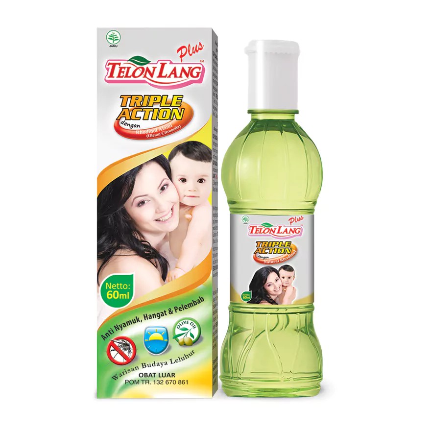 Caplang Minyak Telon Plus 60ml