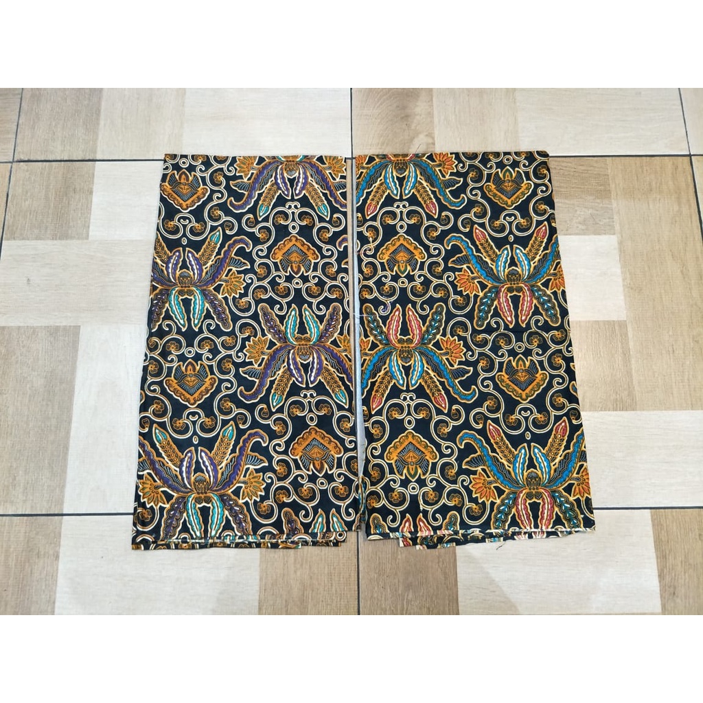 Kain BATIK Pastel Katun Dobby polos SET exclusive