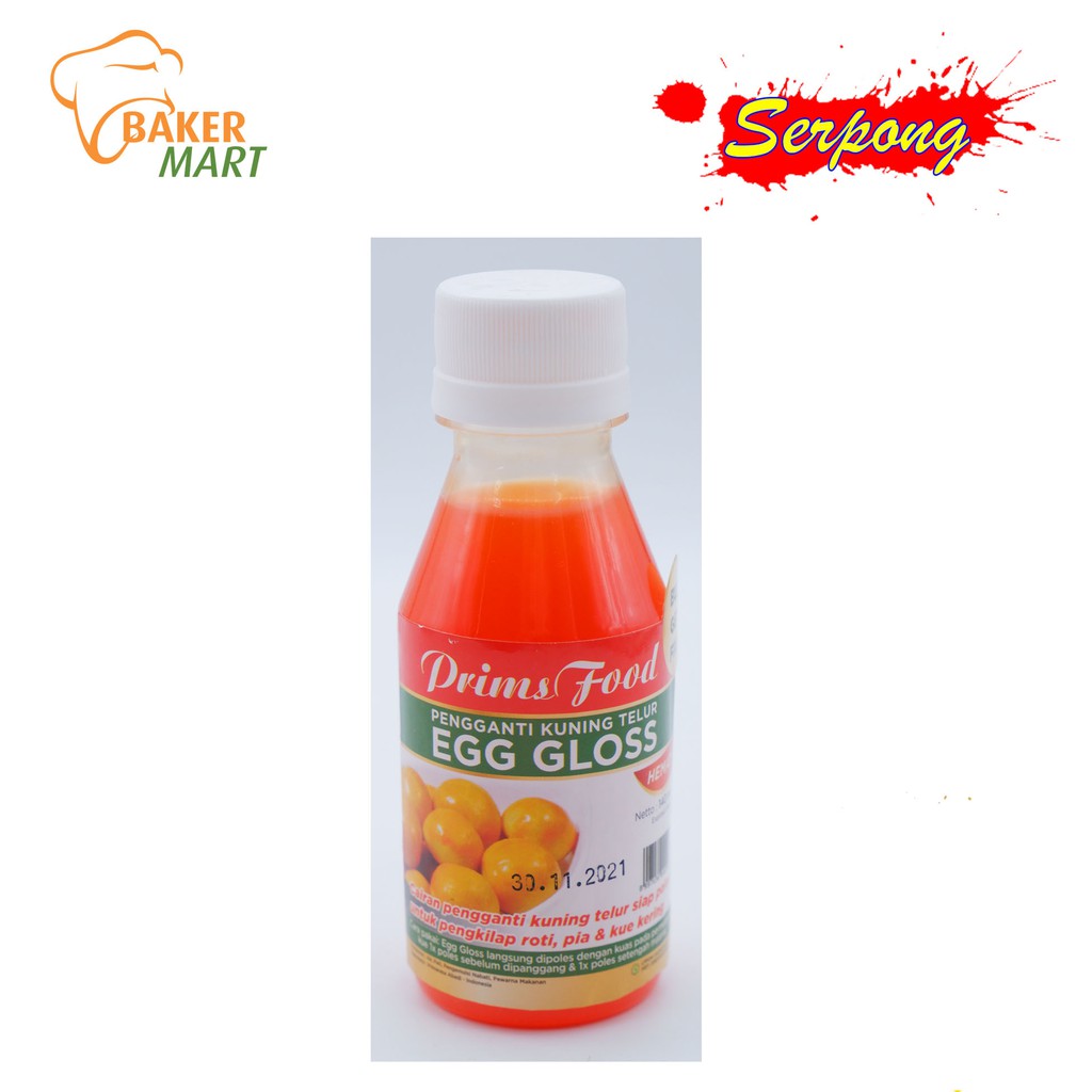 

Egg Gloss/ Kuning Telur Pewarna Nastar 140ml