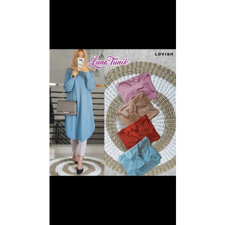 Tunik Cozy Lovish berbagai Varian: Lolita, Luna, Lily, Sakura