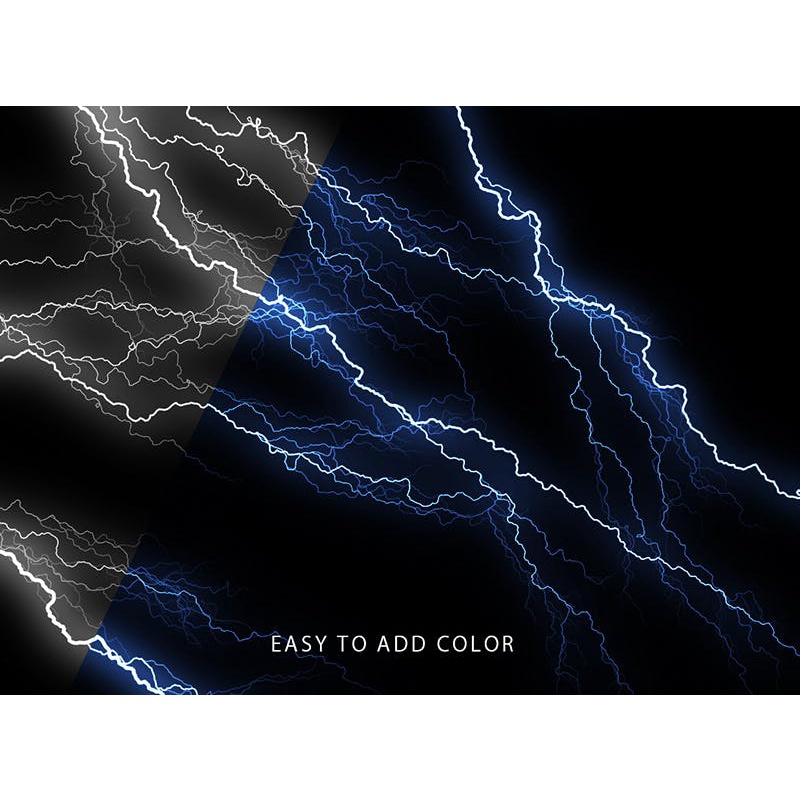 50 Lightning - Photoshop Brushes