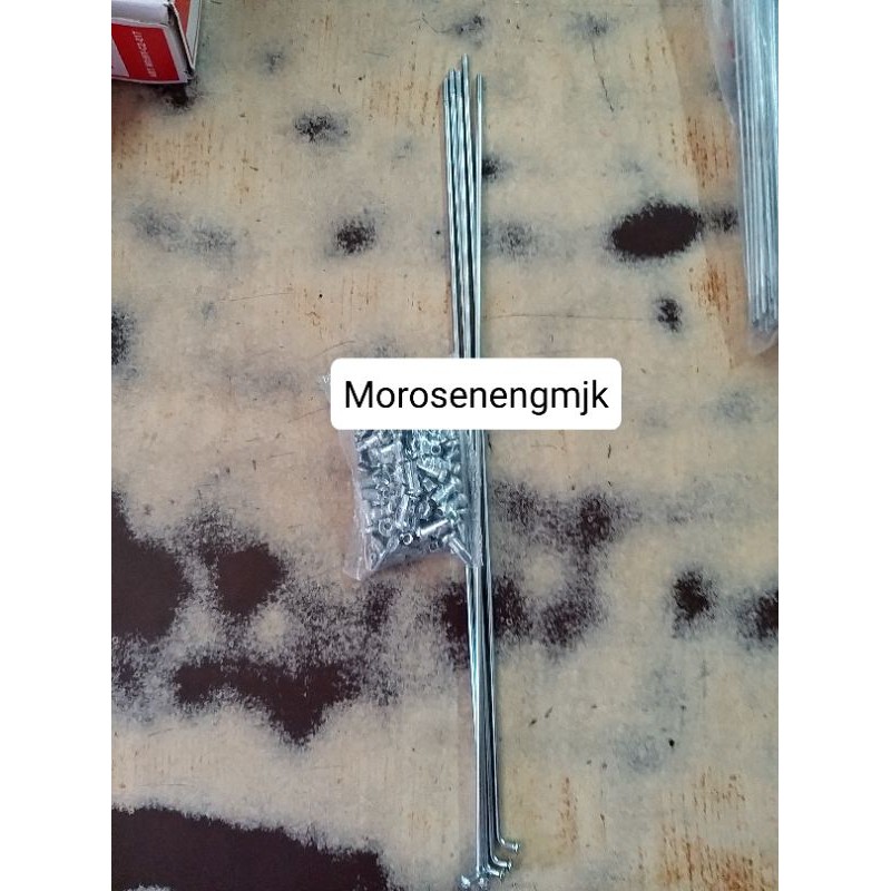 Ruji sepeda 12x28 / Spak sepeda 28 /Jari-jari sepeda ukuran 28