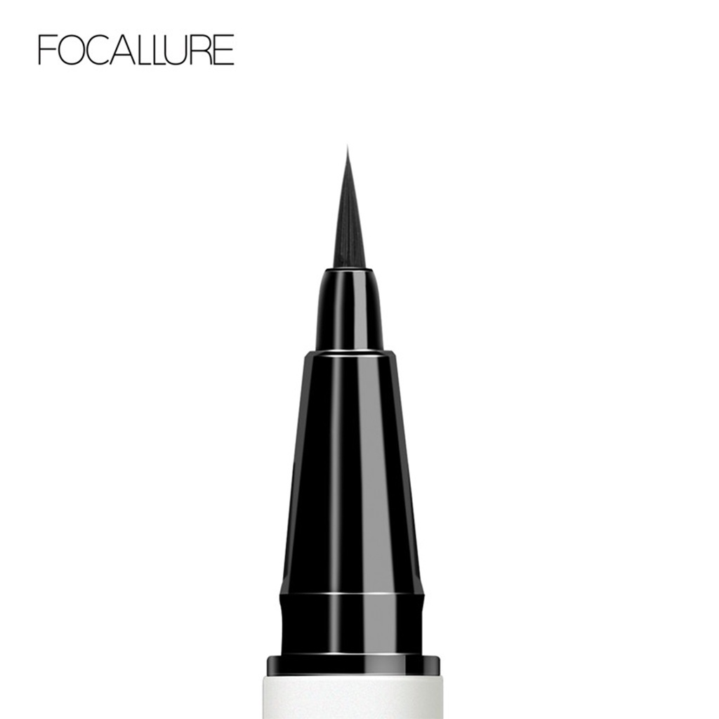 ❤ BELIA ❤ FOCALLURE Superfine Liquid Eyeliner FA91 | Long Lasting Waterproof Quick Dry Liquid Eyeliner Black Eye Line Makeup | Tahan Hingga 12 Jam | BPOM