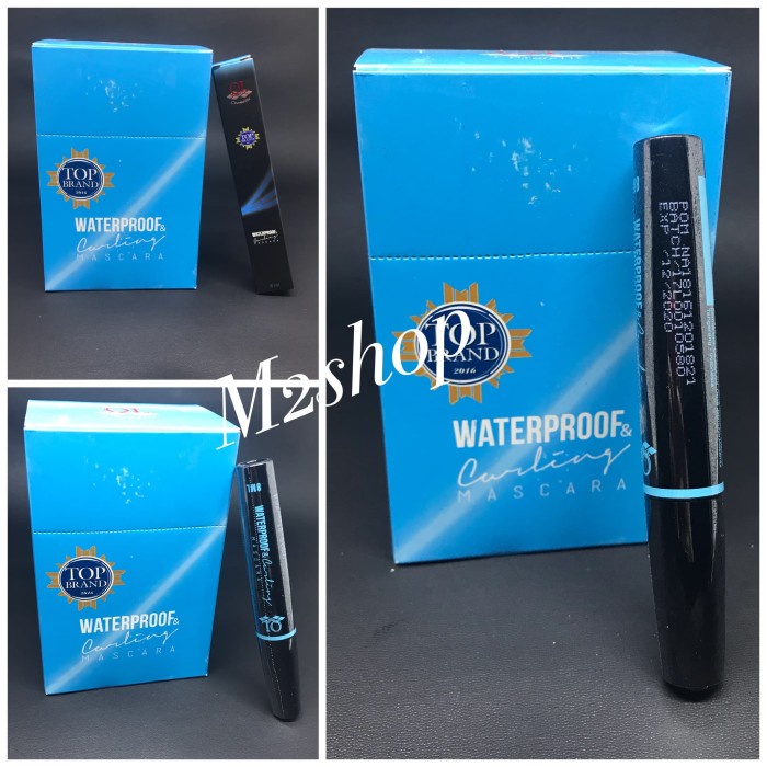 TERMURAH [ MASKARA QL ]PREMIUM QUALITY WATERPROOF & CURLING MASCARA QL BER-BPOM 