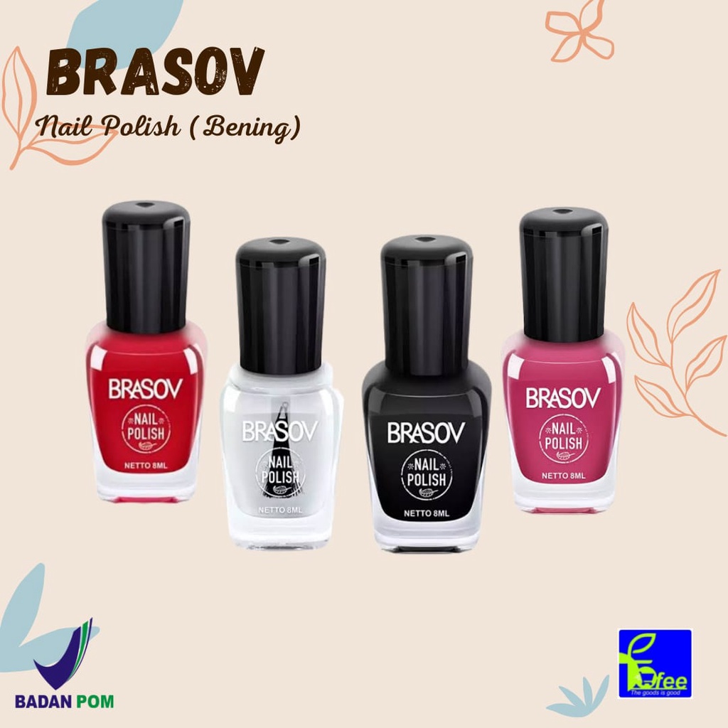 [LOCAL] - Brasov Colourless Kutek Bening Halal BPOM 8ML