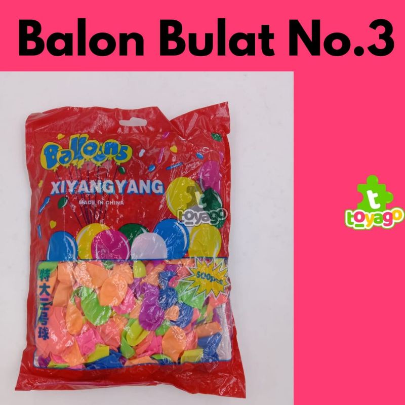 Balon Jari/Balon Air isi 500 Pcs grosir murah