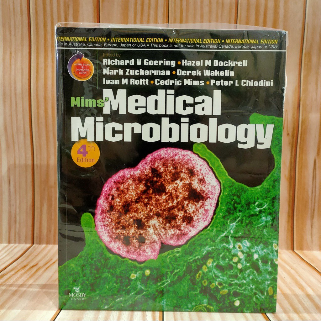 Jual BUKU MIMS MEDICAL MICROBIOLOGY 4E, IE ORIGINAL / RICHARD GOERING ...