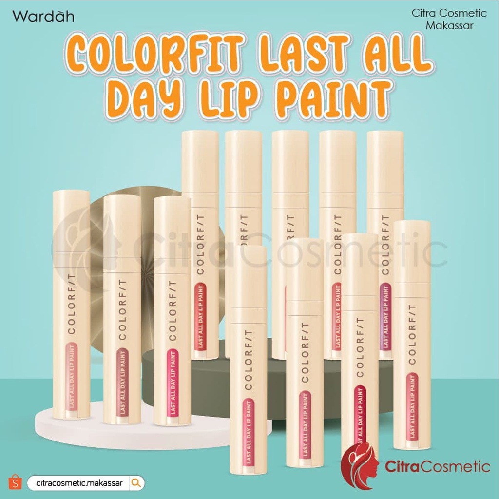 Wardah Colorfit Last All Day Lip Paint