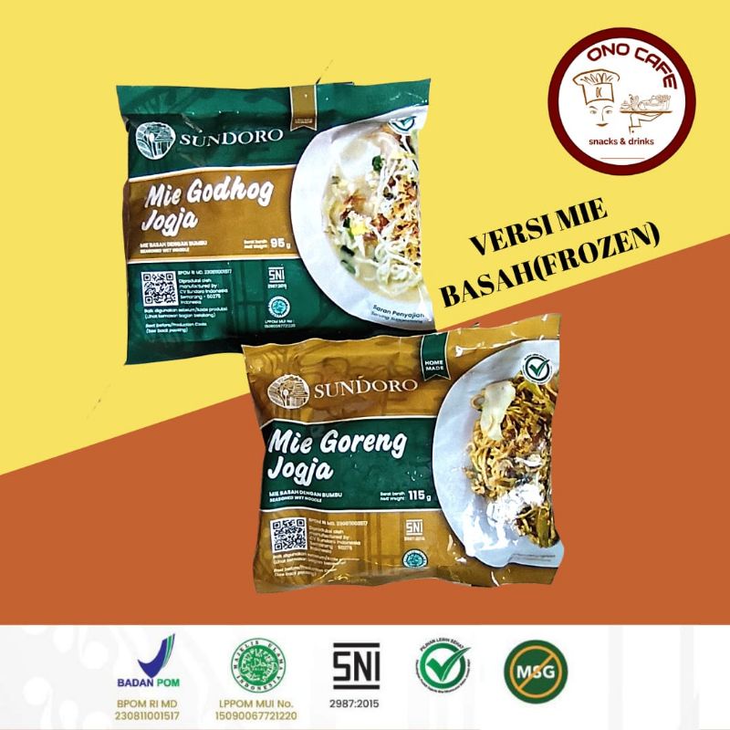 

[PROMO BELI 5 GRATIS 1] BAKMI SUNDORO MIE GHODOG JAWA GORENG JOGJA BAKMIE FROZEN TANPA MSG