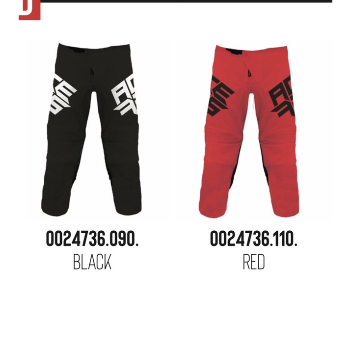 pant jersey jerset k windy vented acerbis original - celana cross acebis fox original - celana traba