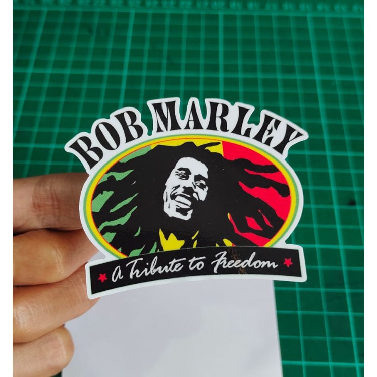 

stiker print rege bob Marlay custom stiker keren