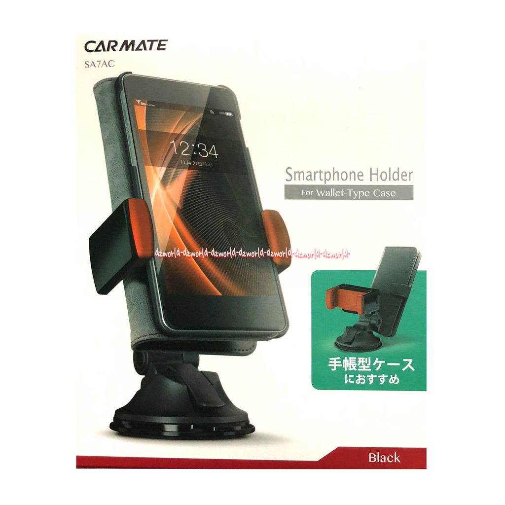 Carmate Smartphone Holder Untuk Flipcase Tatakan Hp Di Dasboard Mobil