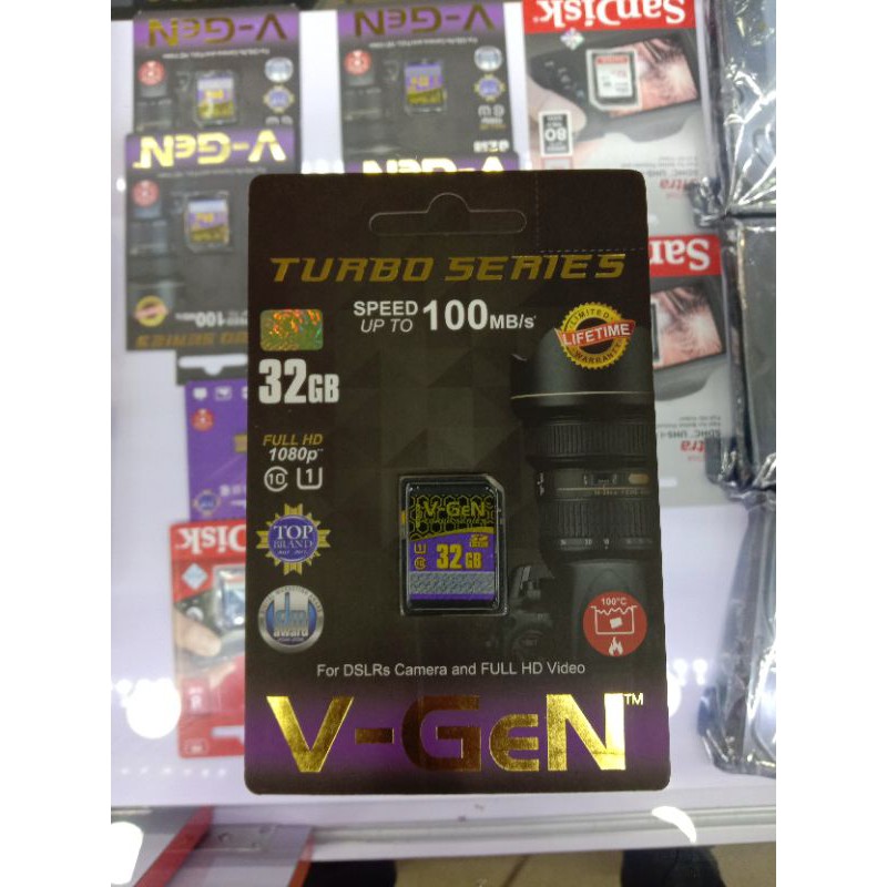 MEMORI V-GEN SD 32GB CLAS 10