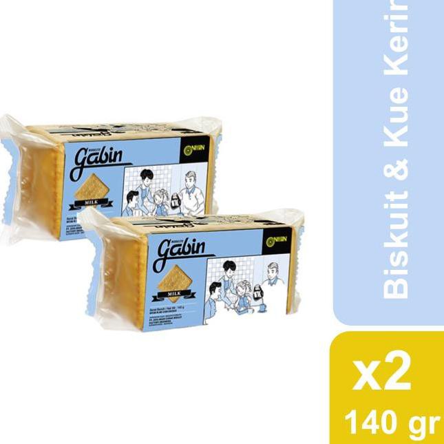 

[ BEST SELLER ] Nissin Gabin Milk 140 gr -2pcs