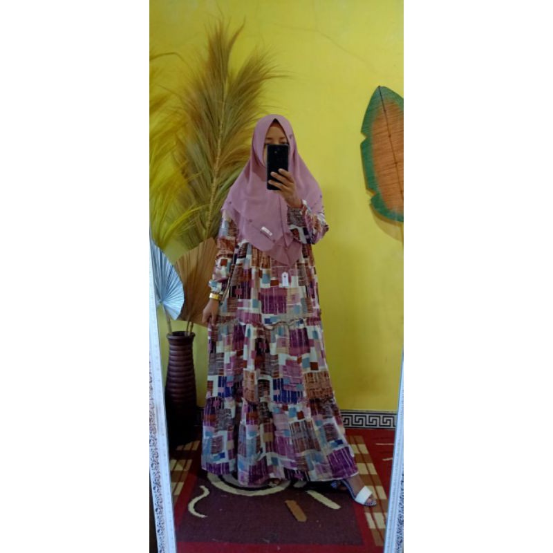 Gamis Wolfis Premium by Nia Muslimah