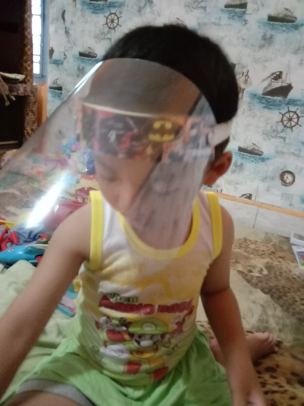 Face Sield Buka Tutup