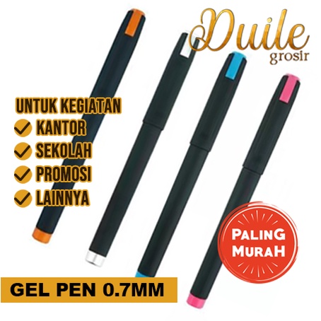 

Gel Pen 0.7 Customize merk ONYX MURAH (Black Ink)