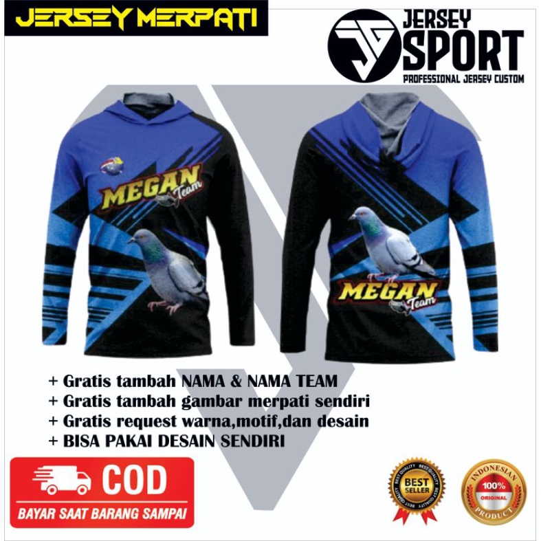 Jual Jersey Merpati Balap Custom Desain Bebas Request Shopee Indonesia