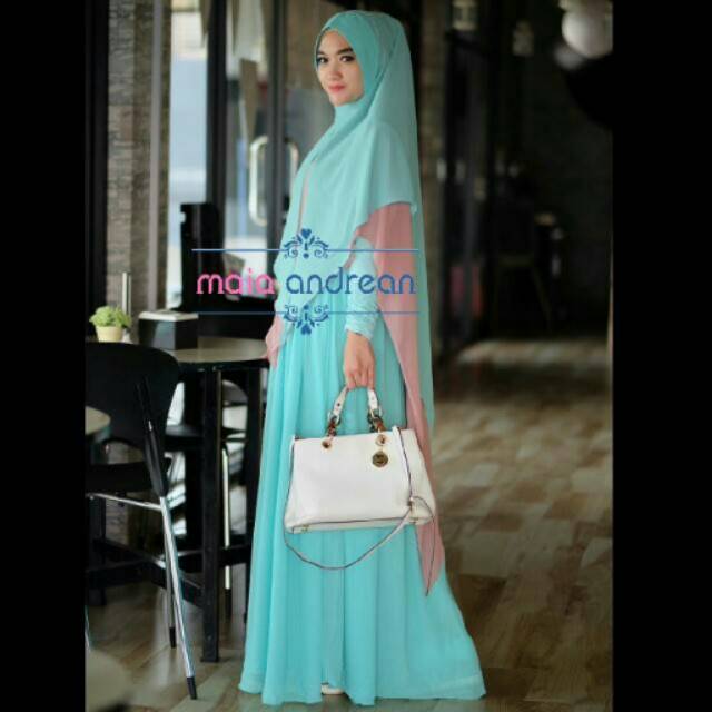 GAMIS MARWAH SET / BY MAIA ANDREAN / GAMIS POLOS / GAMIS ORIGINAL