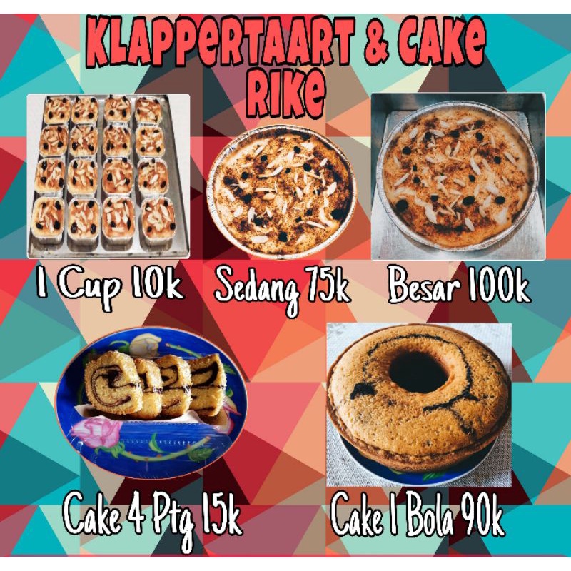 

Klappertaart (Cup Kecil)
