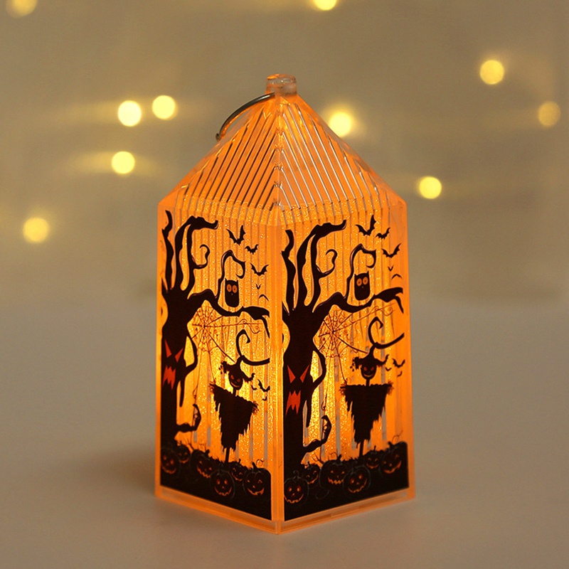 Zzz Lampu Lentera Desain Halloween Untuk Properti Foto Indoor / Outdoor