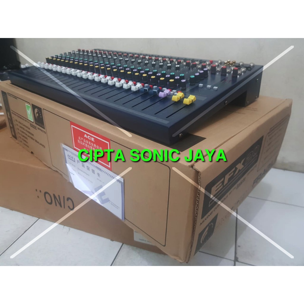 mixer Soundcraft EFX 20. Full 20 Chanel EFX20