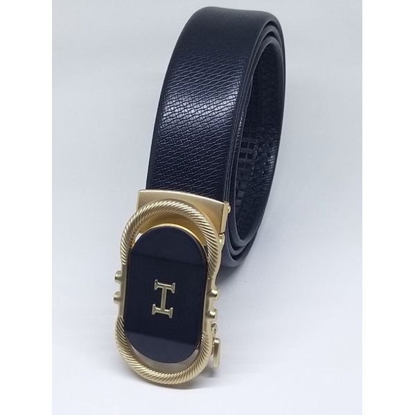 ikat pingang pria kulit asli import model rel