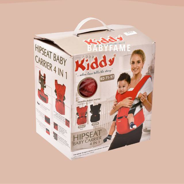 kiddy hipseat baby carrier 4 in 1