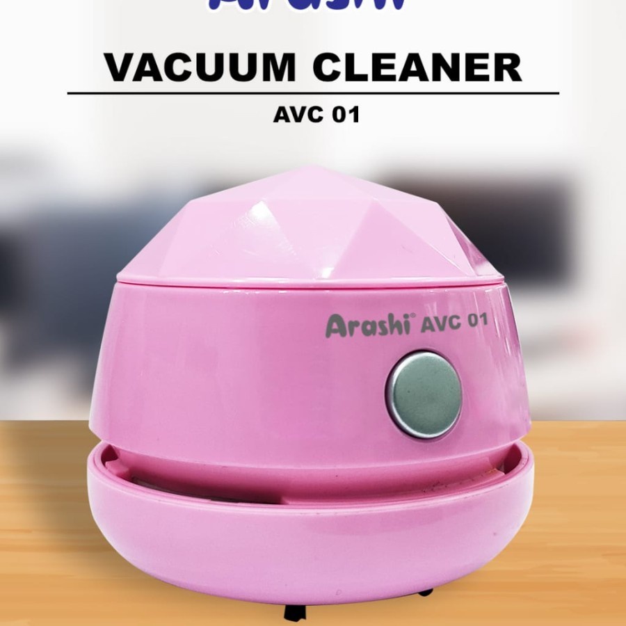 Arashi AVC 01 Mini Desk Vacuum Cleaner Penyedot Debu Meja Mobil Kursi Mini Keyboard Komputer Laptop