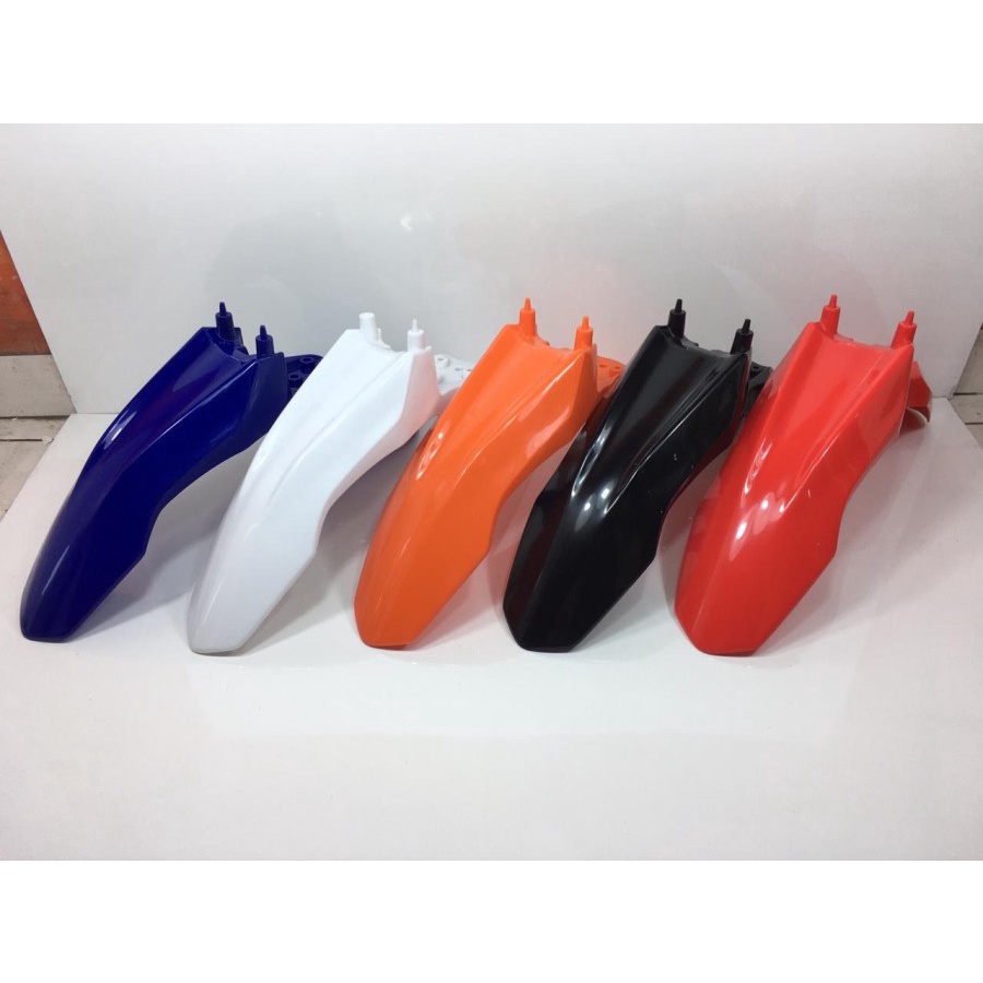 Spakbor Slebor Fender Depan Model CRF 110 Mini Trail - Minimoto 110, 125cc - Modifikasi Supermoto