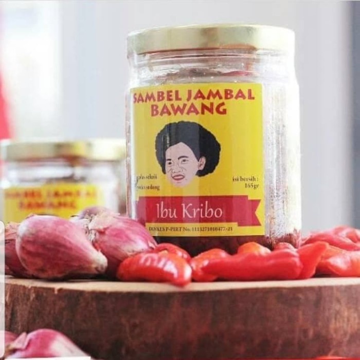 

Jual Sambal Jambal Bawang Ibu Kribo - Pedas