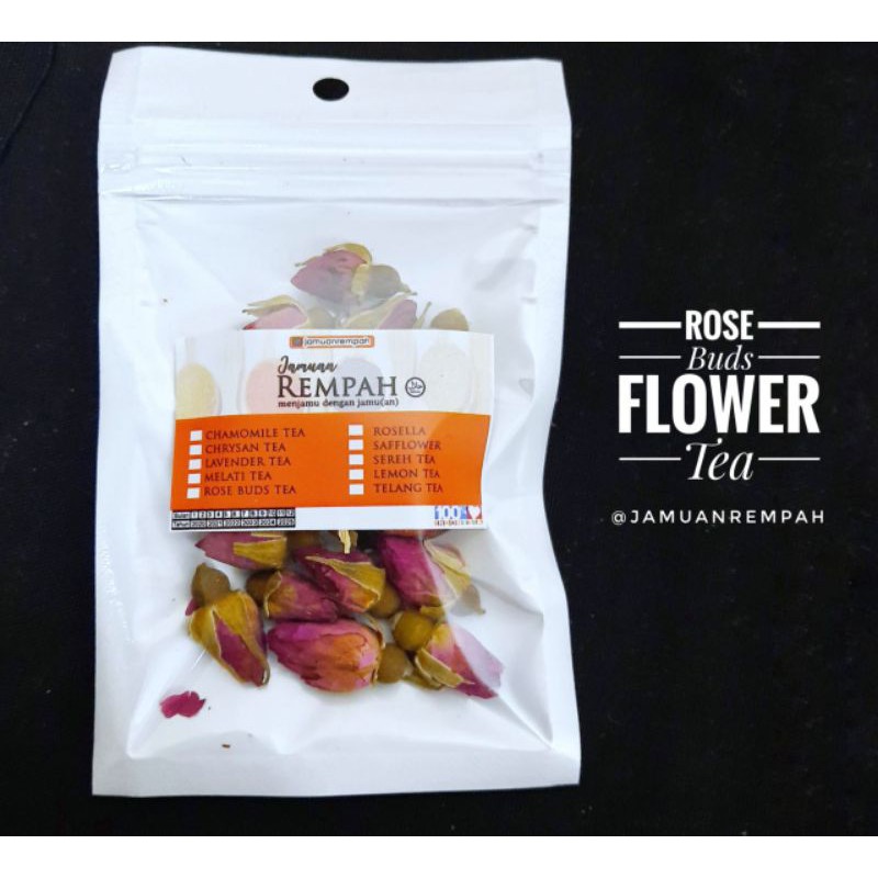 

Dried Rose Buds Flower Tea / Teh Bunga Mawar