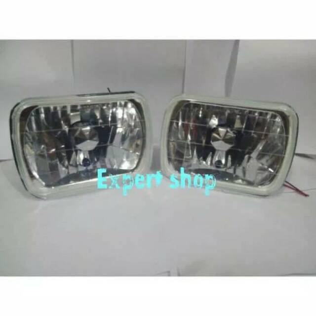 headlamp head lamp lampu kotak besar depan taft gt kijang feroza