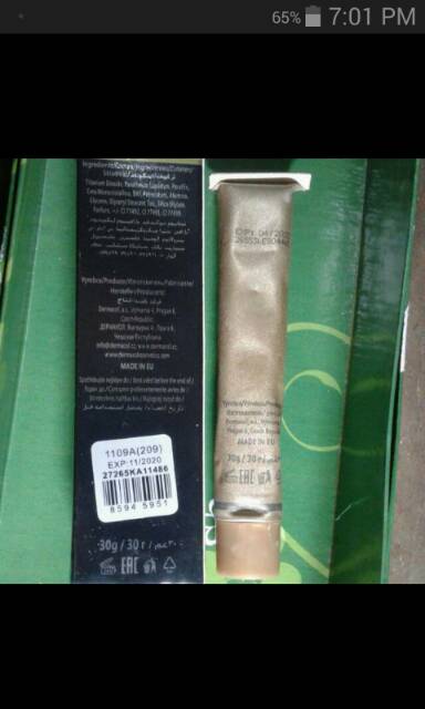 Ori Dermacol coverage foundation