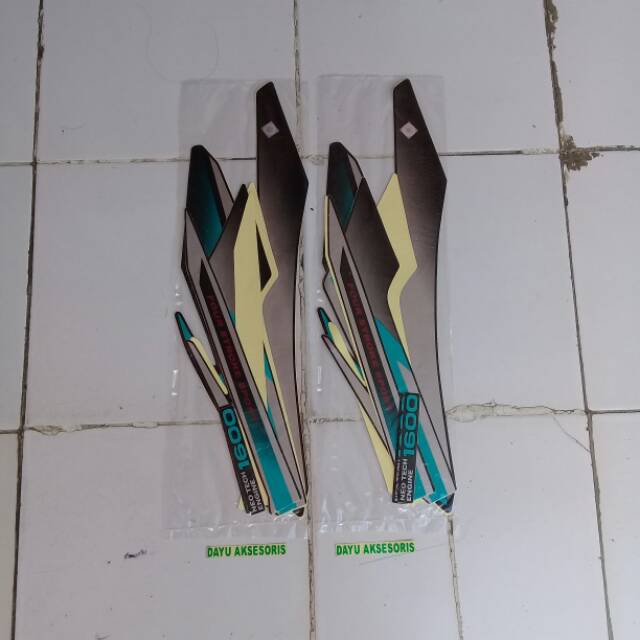 Striping gl pro 1996 hitam biru